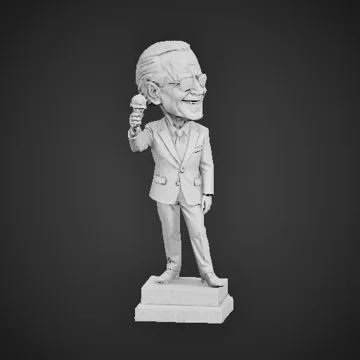 Joe Biden statue artwork