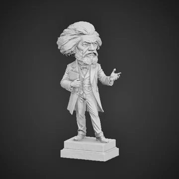 Frederick Douglass statue artwork