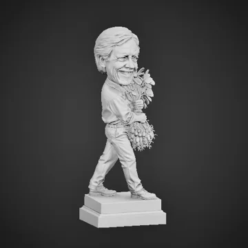 Jimmy Carter statue artwork