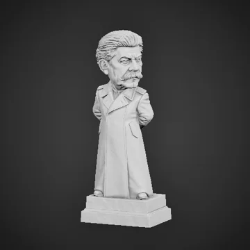 Joseph Stalin statue artwork