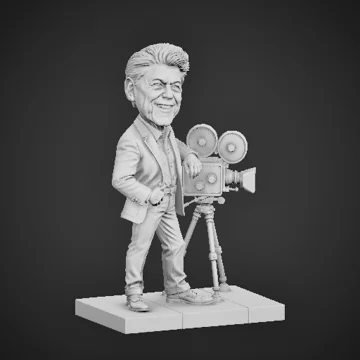 Ronald Reagan statue artwork